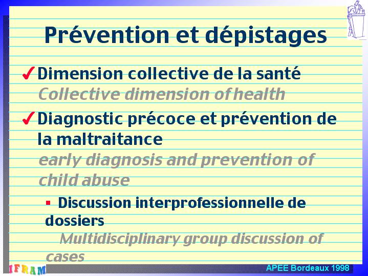 Enseignement de la NeoNatologie