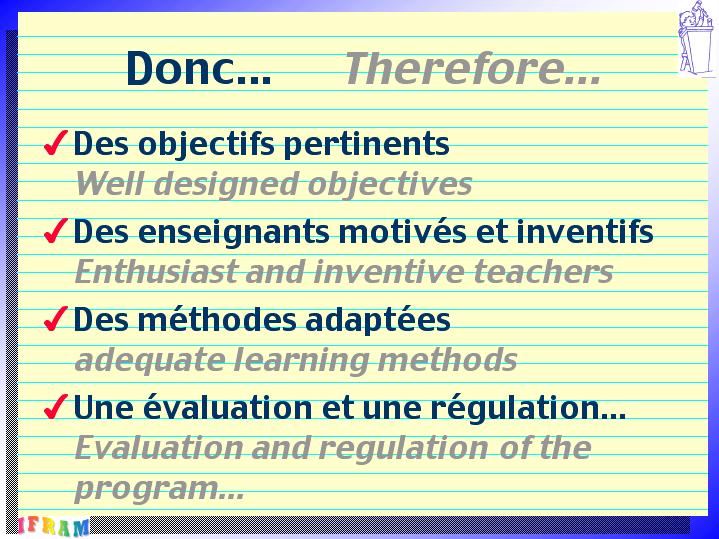 Enseignement de la NeoNatologie